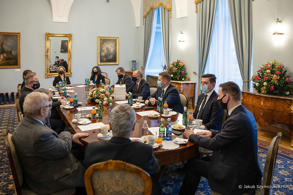Spotkanie poświęcone serii wydawniczej „Literatura i Pamięć”. Fot. Jakub Szymczuk (KPRP)