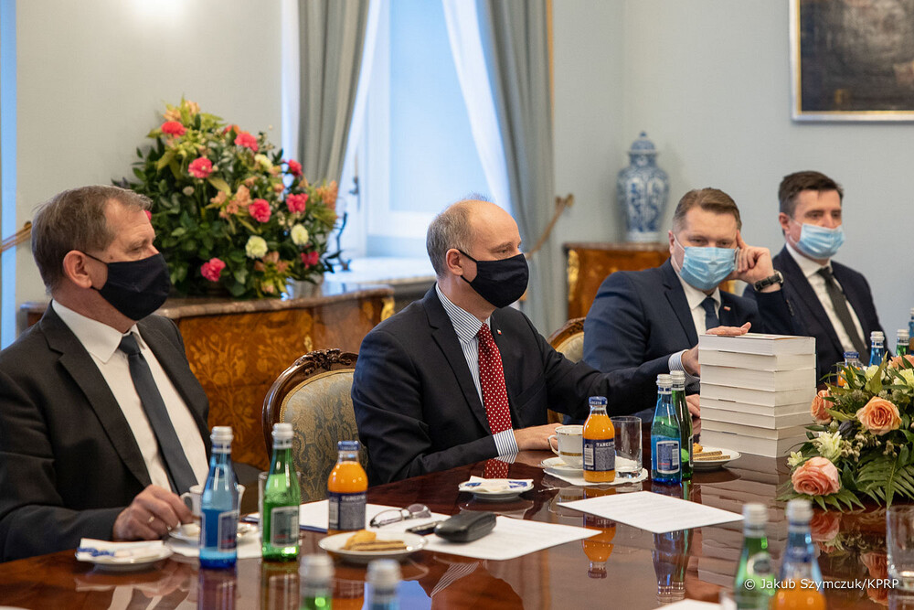 Spotkanie poświęcone serii wydawniczej „Literatura i Pamięć”. Fot. Jakub Szymczuk (KPRP)