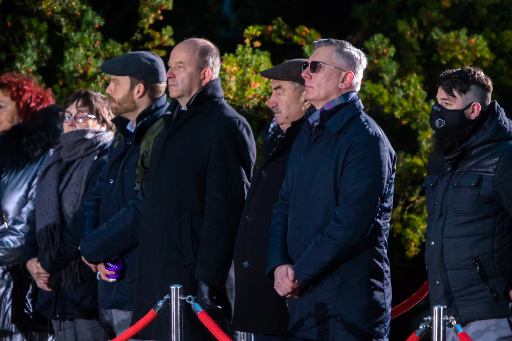 Uroczystości pogrzebowe Maurycego Mochnackiego – 27 listopada 2021. Fot. Sławek Kasper (IPN)