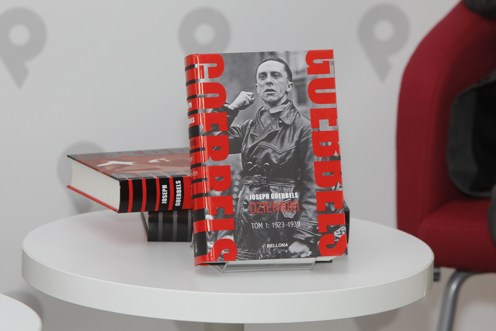 „Kulisy historii”, odc. 41: „Joseph Goebbels – twórca propagandy III Rzeszy” – 27 listopada 2021. Fot. Piotr Życieński (IPN)