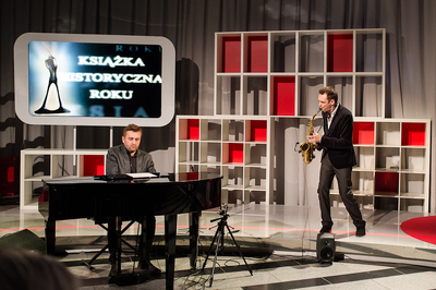 Uroczystość uświetnił występ saksofonisty Marcina Nowakowskiego.