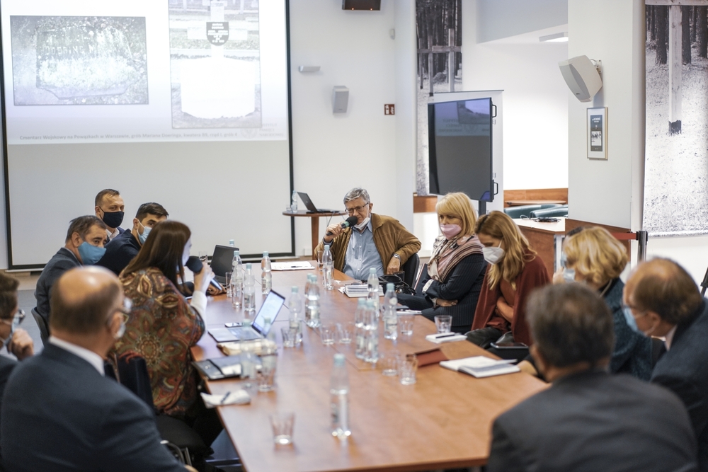 Wizyta mołdawskich dziennikarzy w Instytucie Pamięci Narodowej – Warszawa, 29 listopada 2021. Fot. Mateusz Niegowski (IPN)