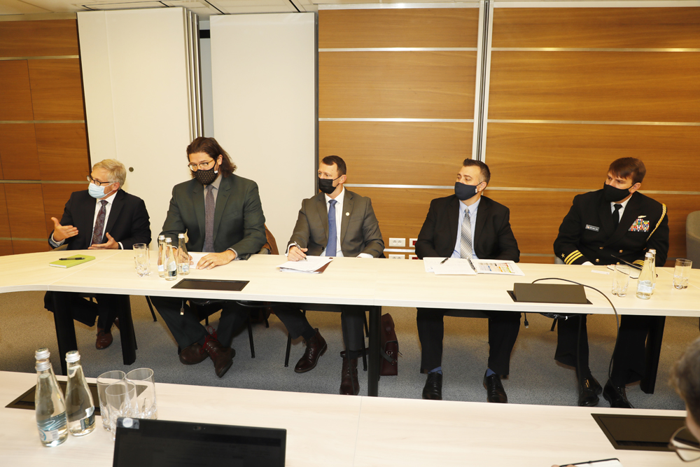 Spotkanie przedstawicieli DPAA i IPN – Warszawa, 30 listopada 2021. Fot. Piotr Życieński (IPN)