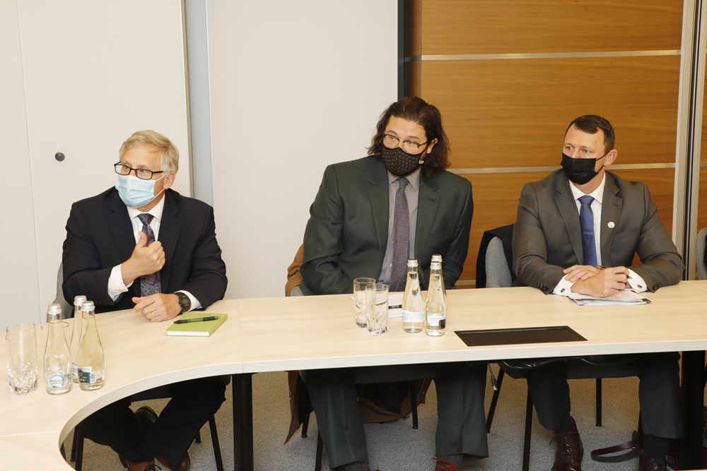 Spotkanie przedstawicieli DPAA i IPN – Warszawa, 30 listopada 2021. Fot. Piotr Życieński (IPN)