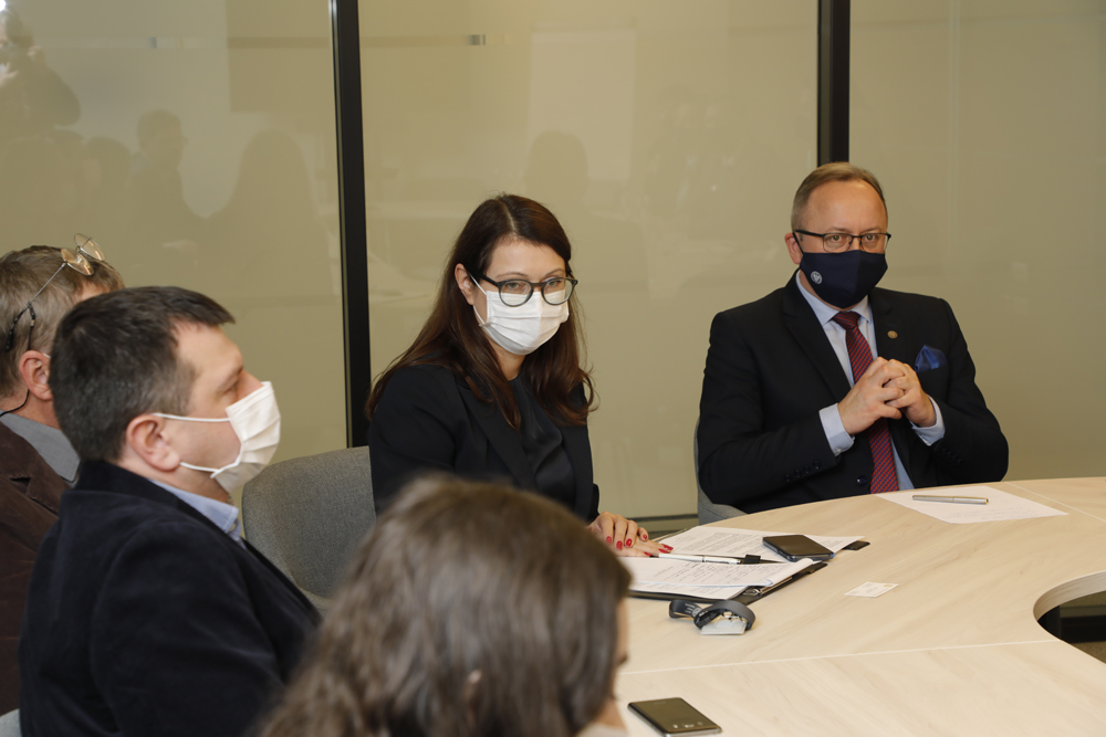 Spotkanie przedstawicieli DPAA i IPN – Warszawa, 30 listopada 2021. Fot. Piotr Życieński (IPN)