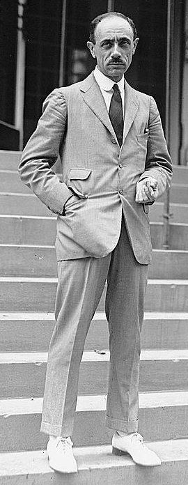 Pál Teleki w 1921 r. Fot. Wikimedia Commons/domena publiczna (ze zbiorów Biblioteki Kongresu USA)