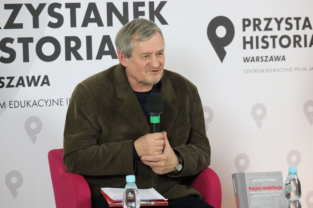 Dr Arkadiusz Kutkowski (Delegatura IPN w Radomiu). Fot. Aleksandra Wierzchowska (IPN)