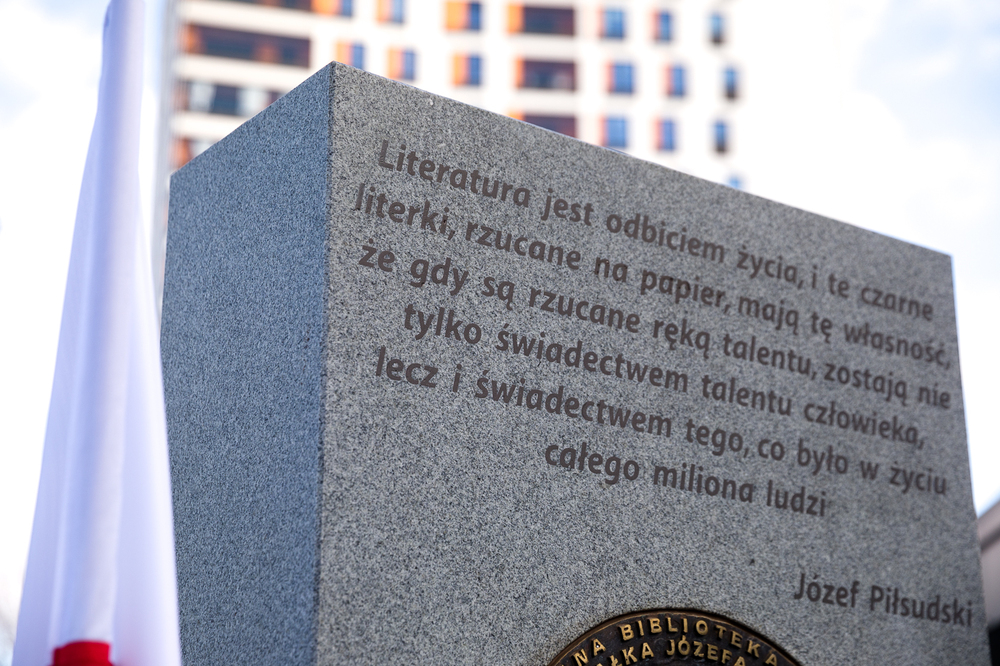 Uroczystości z okazji 154.rocznicy urodzin marszałka Józefa Piłsudskiego – Warszawa, 3 grudnia 2021. Fot. Sławek Kasper (IPN)