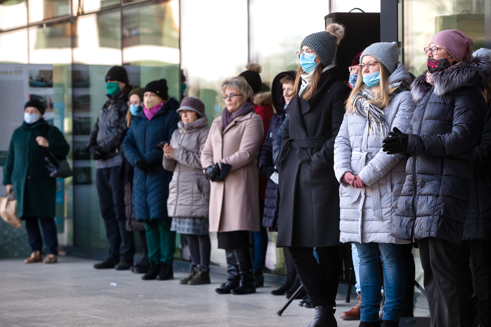 Uroczystości z okazji 154.rocznicy urodzin marszałka Józefa Piłsudskiego – Warszawa, 3 grudnia 2021. Fot. Sławek Kasper (IPN)