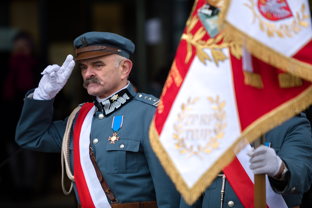 Uroczystości z okazji 154.rocznicy urodzin marszałka Józefa Piłsudskiego – Warszawa, 3 grudnia 2021. Fot. Sławek Kasper (IPN)