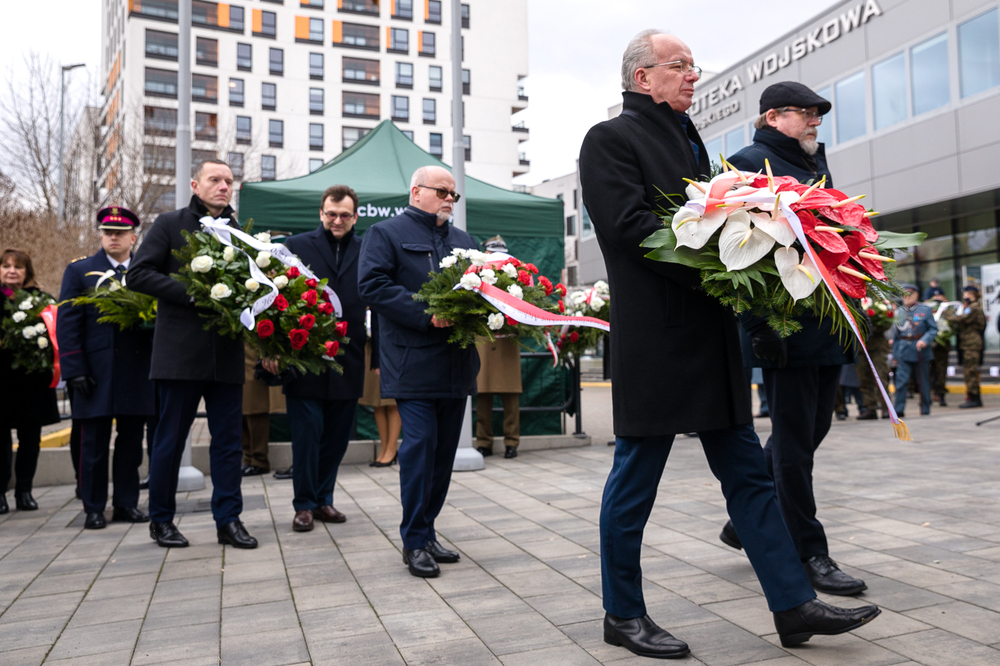 Uroczystości z okazji 154.rocznicy urodzin marszałka Józefa Piłsudskiego – Warszawa, 3 grudnia 2021. Fot. Sławek Kasper (IPN)