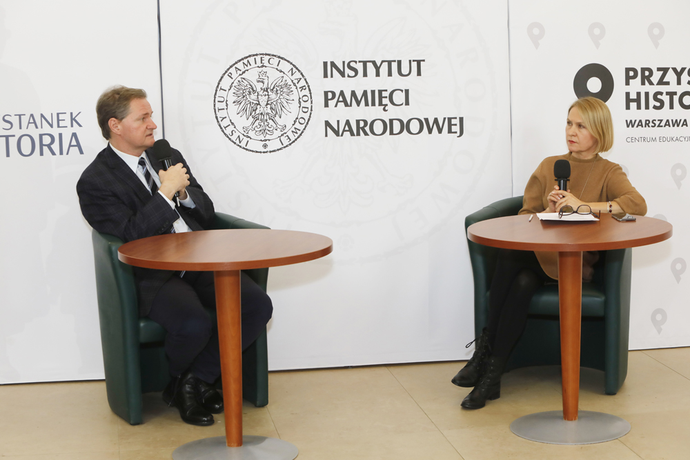 Z cyklu „Polska na froncie sporów cywilizacyjnych”: „Albo Polska będzie katolicka, albo nie będzie jej wcale. Czy Feliks Koneczny miał rację?” – Warszawa, 6 grudnia 2021. Fot. Piotr Życieński (IPN)