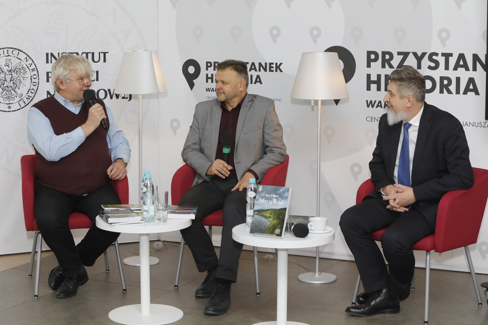 Dyskusja o książce „Podróż na Wschód” – Warszawa, 8 grudnia 2021. Fot. Piotr Życieński (IPN)