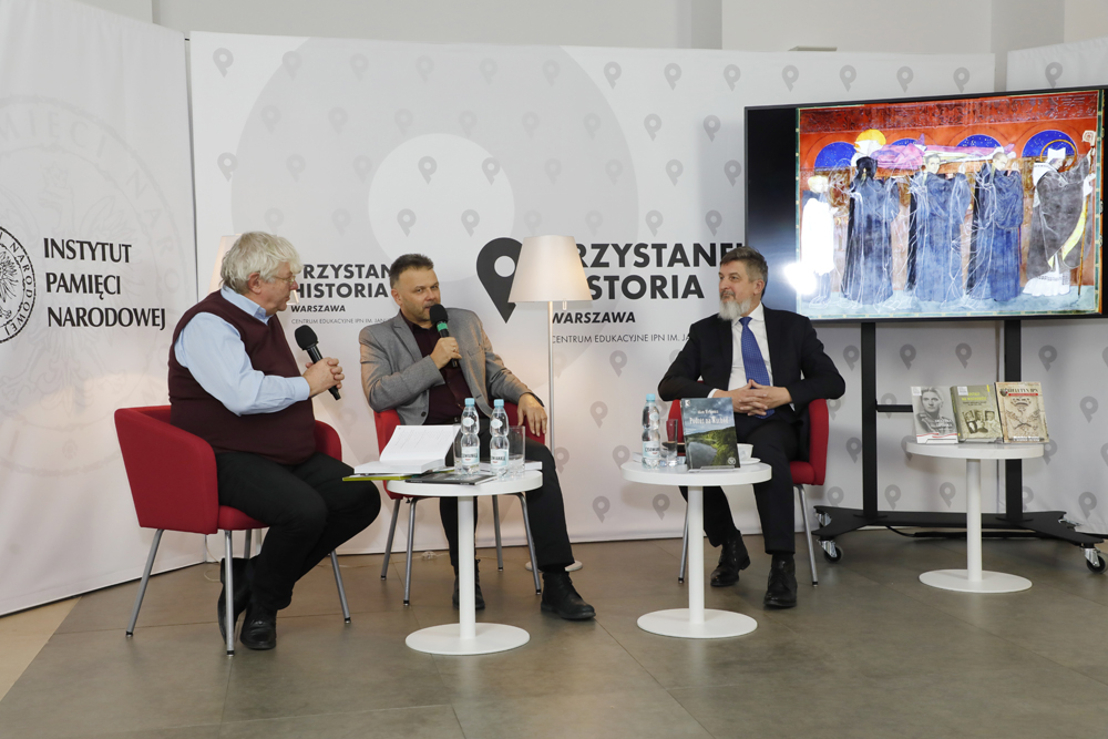 Dyskusja o książce „Podróż na Wschód” – Warszawa, 8 grudnia 2021. Fot. Piotr Życieński (IPN)