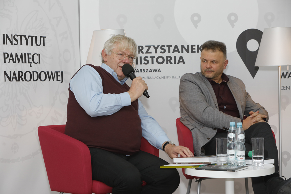Dyskusja o książce „Podróż na Wschód” – Warszawa, 8 grudnia 2021. Fot. Piotr Życieński (IPN)