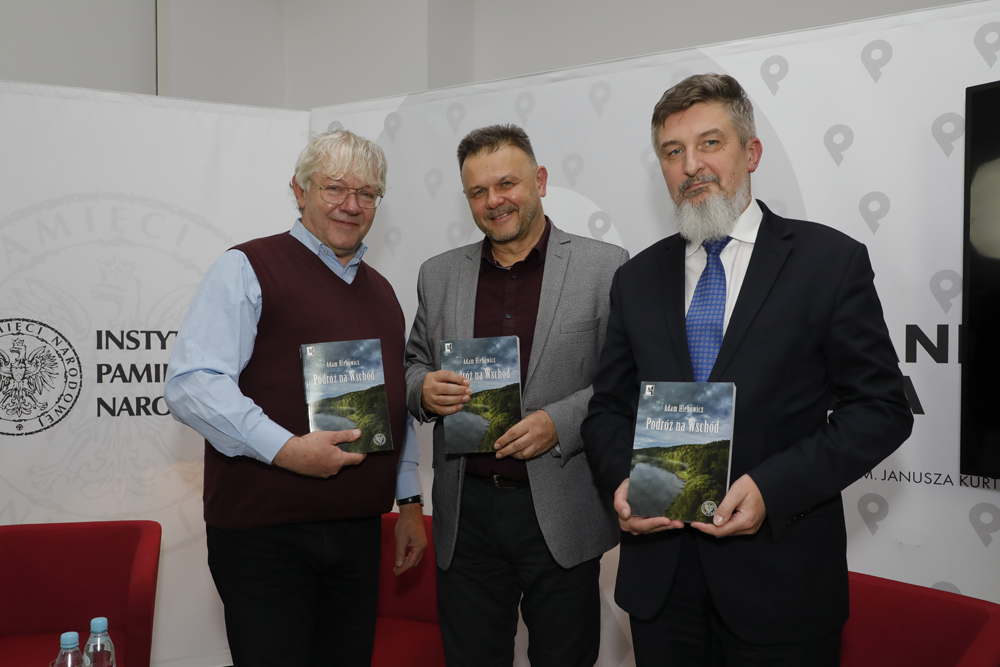 Dyskusja o książce „Podróż na Wschód” – Warszawa, 8 grudnia 2021. Fot. Piotr Życieński (IPN)