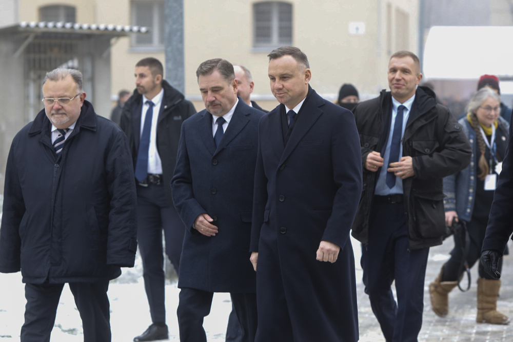 Uroczystości 40. rocznicy wprowadzenia stanu wojennego w muzeum na Rakowieckiej – Warszawa, 13 grudnia 2021. Fot. Sławek Kasper (IPN)