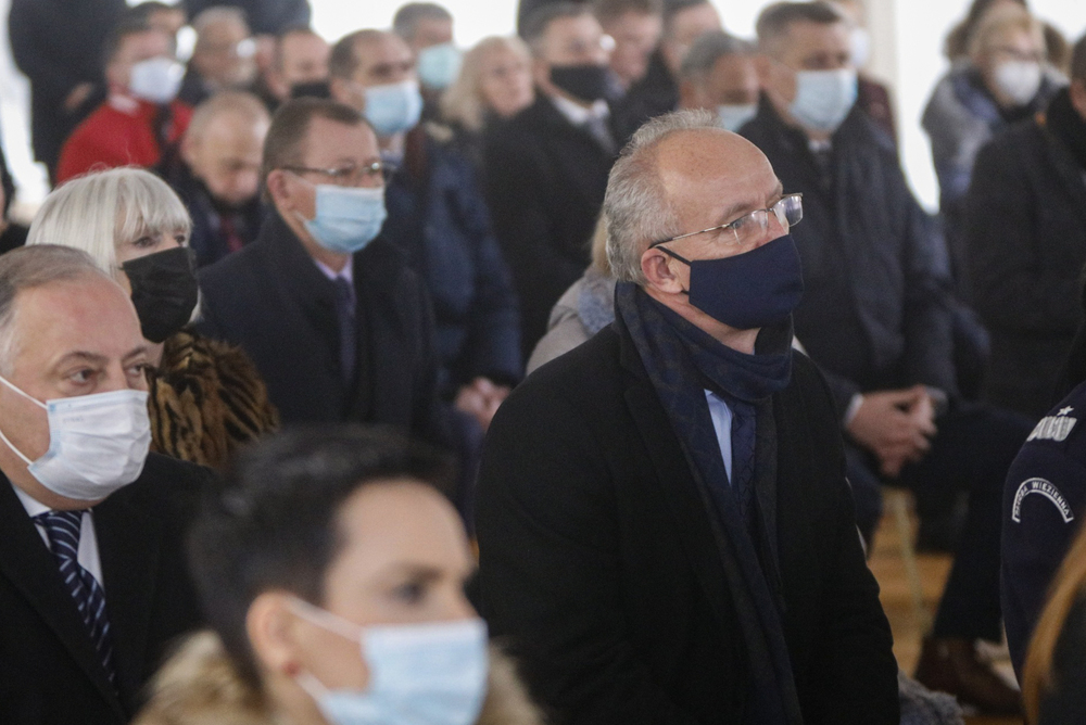 Uroczystości 40. rocznicy wprowadzenia stanu wojennego w muzeum na Rakowieckiej – Warszawa, 13 grudnia 2021. Fot. Sławek Kasper (IPN)