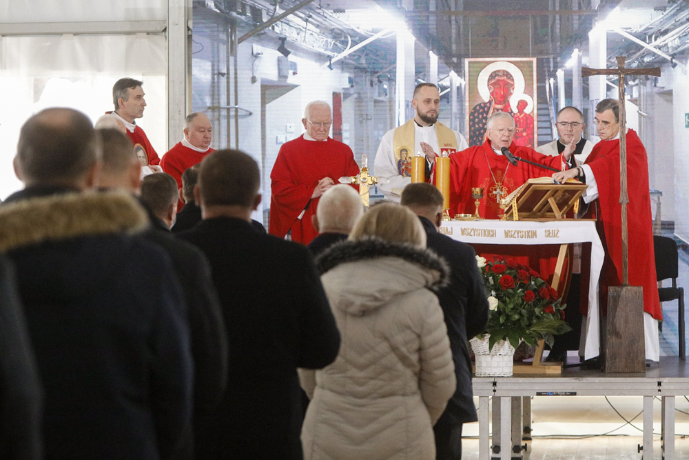 Uroczystości 40. rocznicy wprowadzenia stanu wojennego w muzeum na Rakowieckiej – Warszawa, 13 grudnia 2021. Fot. Sławek Kasper (IPN)