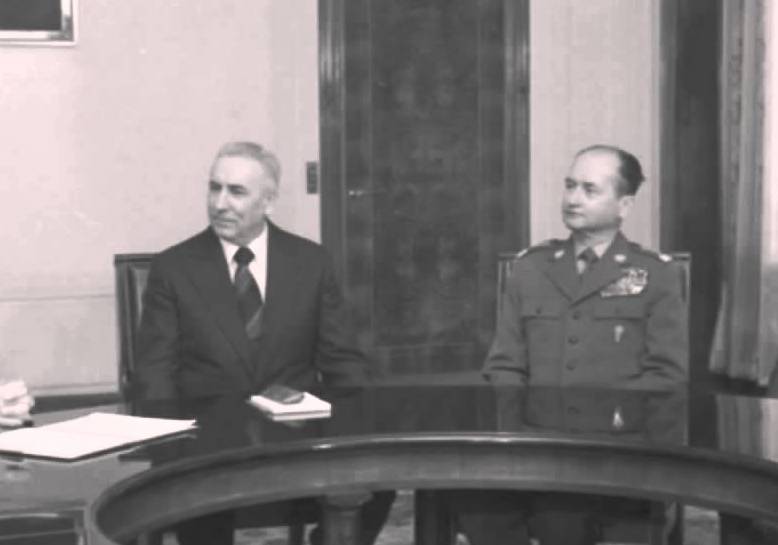Edward Gierek i Wojciech Jaruzelski