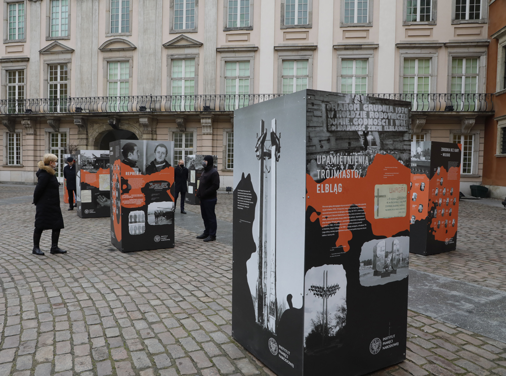 Otwarcie wystawy „Powstanie Grudniowe 1970 roku" – Warszawa, 15 grudnia 2021. Fot. Piotr Życieński (IPN)