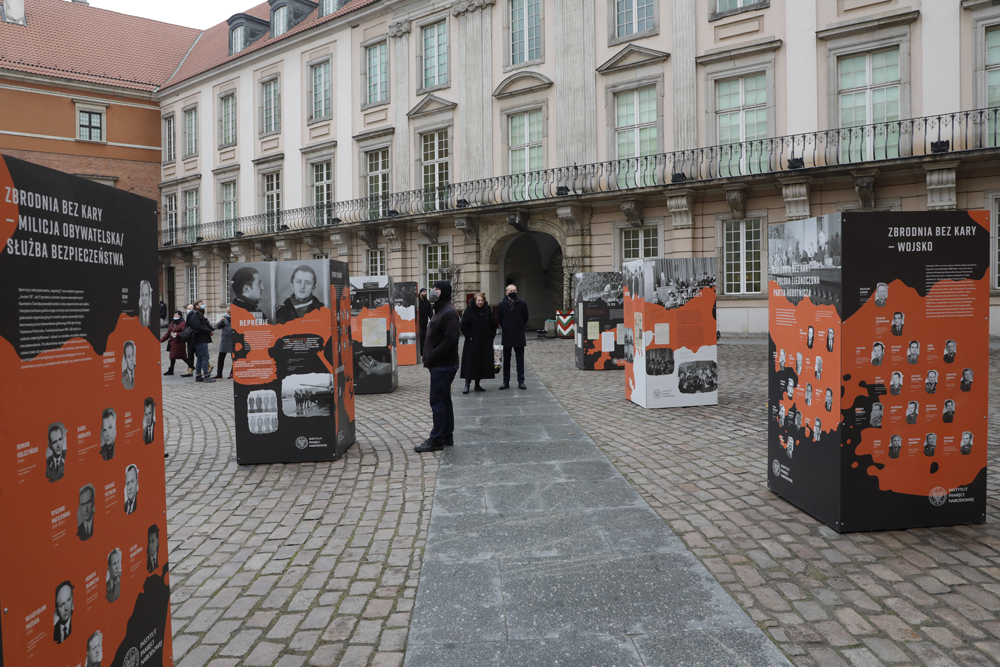 Otwarcie wystawy „Powstanie Grudniowe 1970 roku" – Warszawa, 15 grudnia 2021. Fot. Piotr Życieński (IPN)
