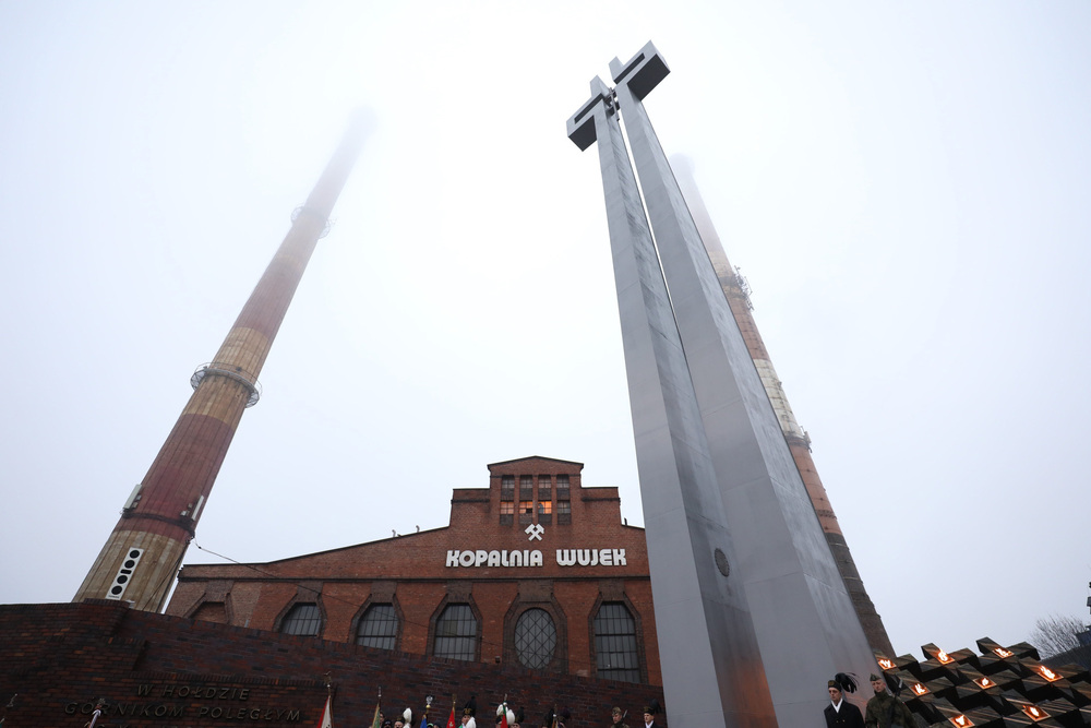 40. rocznica pacyfikacji kopalni „Wujek” – Katowice, 16 grudnia 2021. Fot. Mikołaj Bujak (IPN)