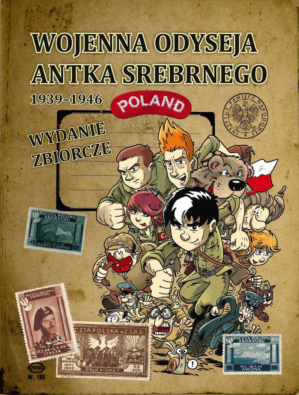 okładki komiksów IPN
