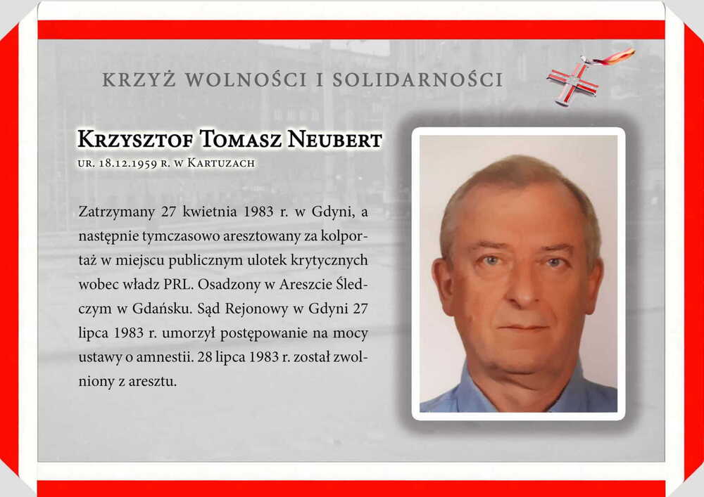 Odznaczeni Krzyżem Wolności i Solidarności – Gdańsk, 17 grudnia 2021
