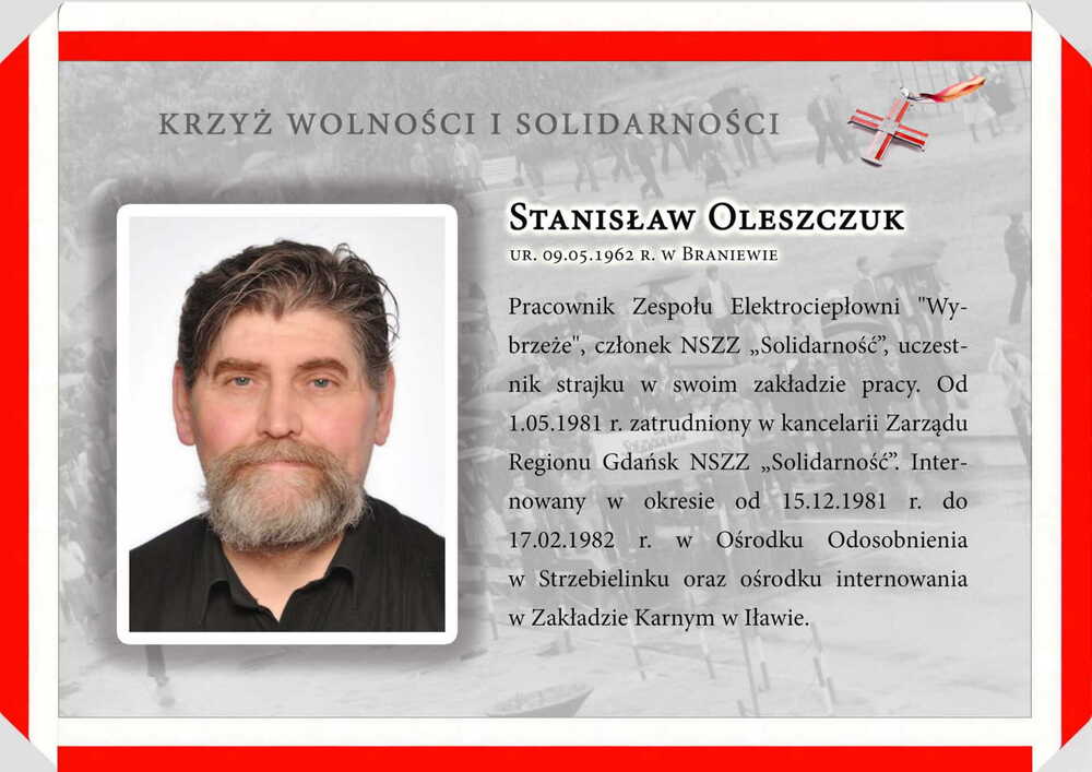 Odznaczeni Krzyżem Wolności i Solidarności – Gdańsk, 17 grudnia 2021