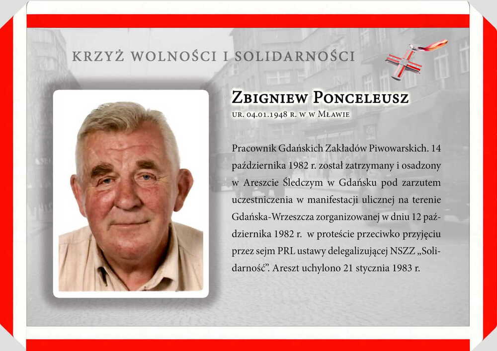 Odznaczeni Krzyżem Wolności i Solidarności – Gdańsk, 17 grudnia 2021