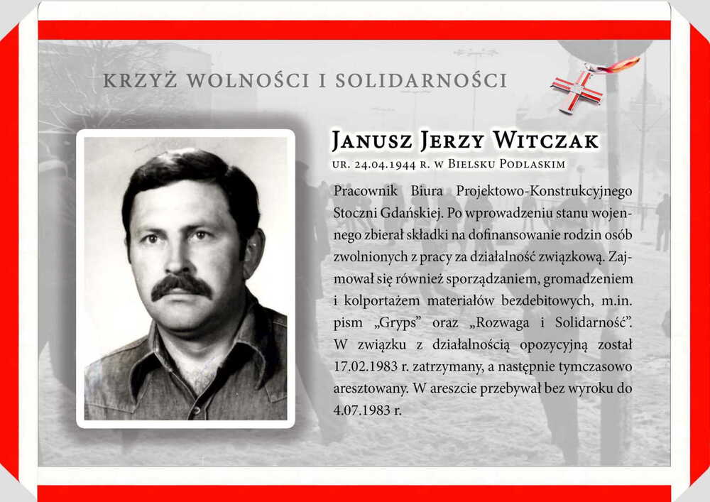 Odznaczeni Krzyżem Wolności i Solidarności – Gdańsk, 17 grudnia 2021