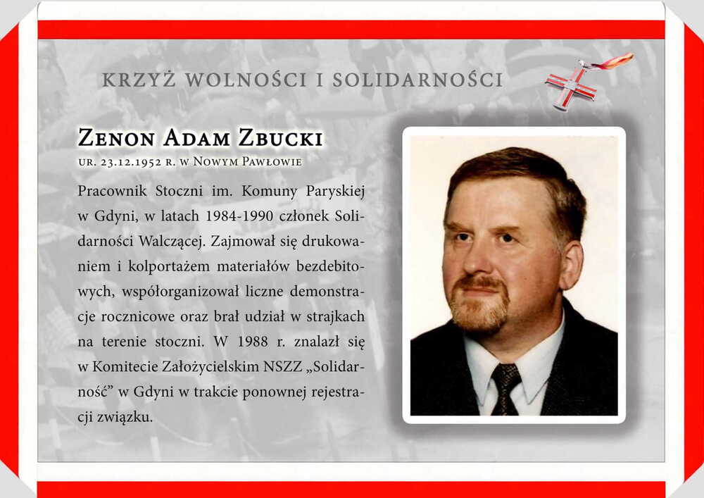 Odznaczeni Krzyżem Wolności i Solidarności – Gdańsk, 17 grudnia 2021