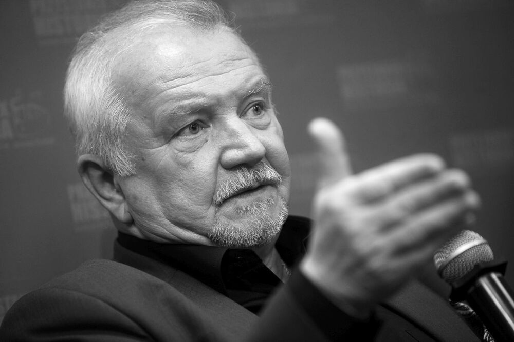 Andrzej Rozpłochowski, działacz opozycji w okresie PRL i jeden ze współtwórców śląskiej „Solidarności”. Fot. Sławek Kasper (IPN)