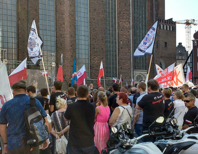 Uroczystości pogrzebowe „Inki” i „Zagończyka” – Gdańsk, 28 sierpnia 2016