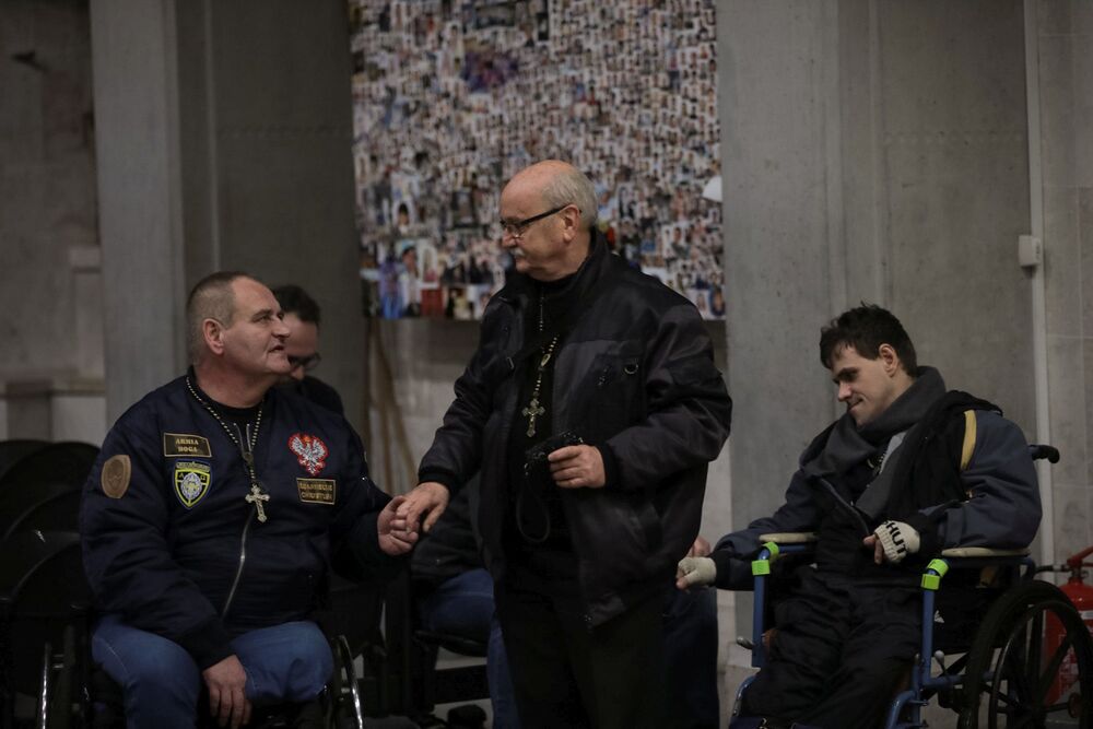 XIV Ogólnopolska Patriotyczna Pielgrzymka Kibiców na Jasną Górę – 8 stycznia 2022. Fot. Mikołaj Bujak (IPN)