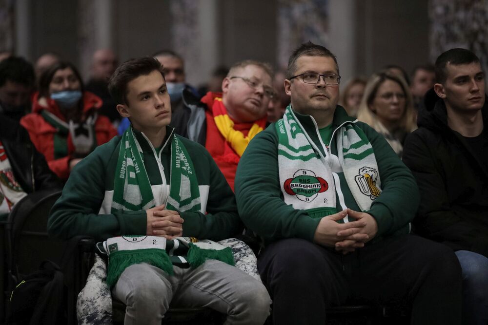 XIV Ogólnopolska Patriotyczna Pielgrzymka Kibiców na Jasną Górę – 8 stycznia 2022. Fot. Mikołaj Bujak (IPN)