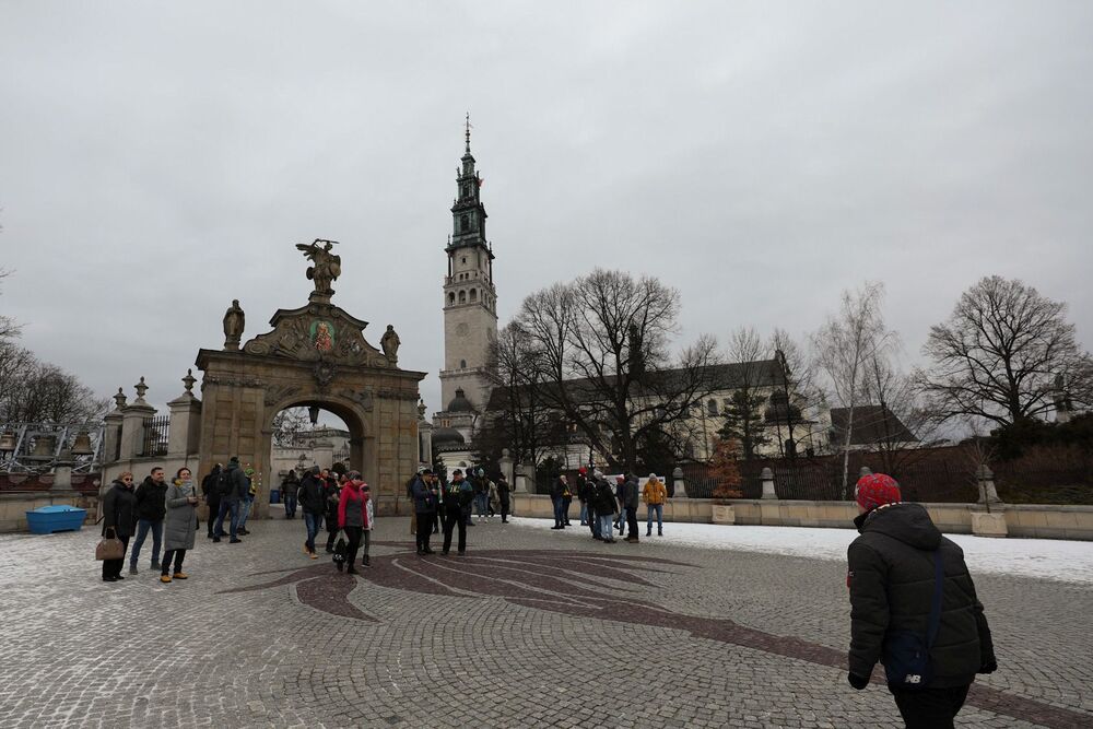 XIV Ogólnopolska Patriotyczna Pielgrzymka Kibiców na Jasną Górę – 8 stycznia 2022. Fot. Mikołaj Bujak (IPN)