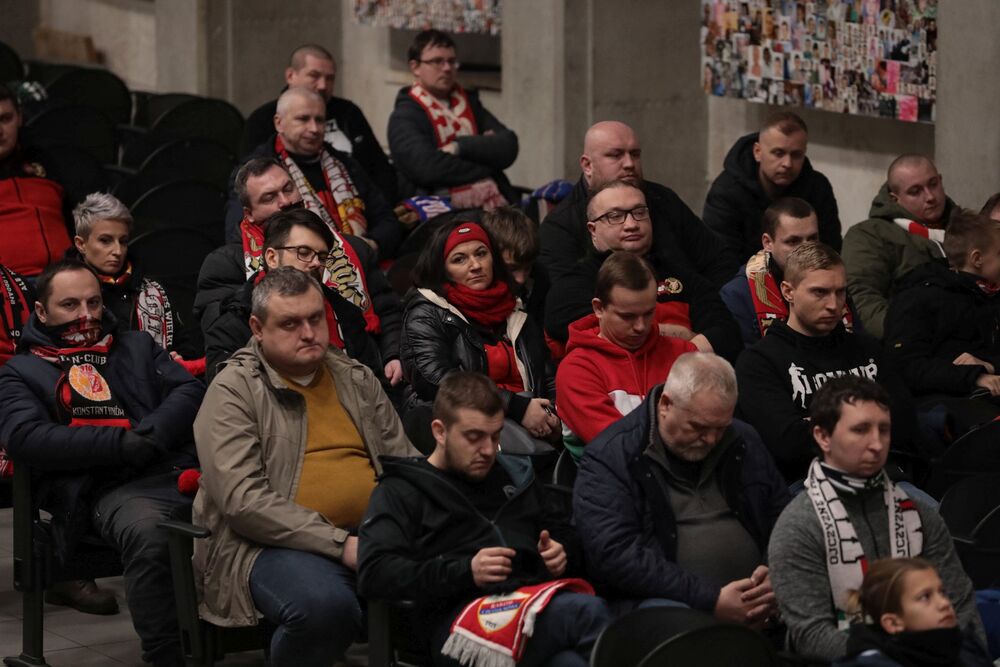 XIV Ogólnopolska Patriotyczna Pielgrzymka Kibiców na Jasną Górę – 8 stycznia 2022. Fot. Mikołaj Bujak (IPN)