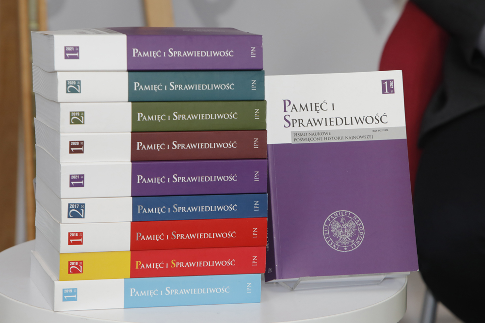 Dyskusja o 37 numerze periodyku „Pamięć i Sprawiedliwość” – 13 stycznia 2022. Fot. Piotr Życieński (IPN)
