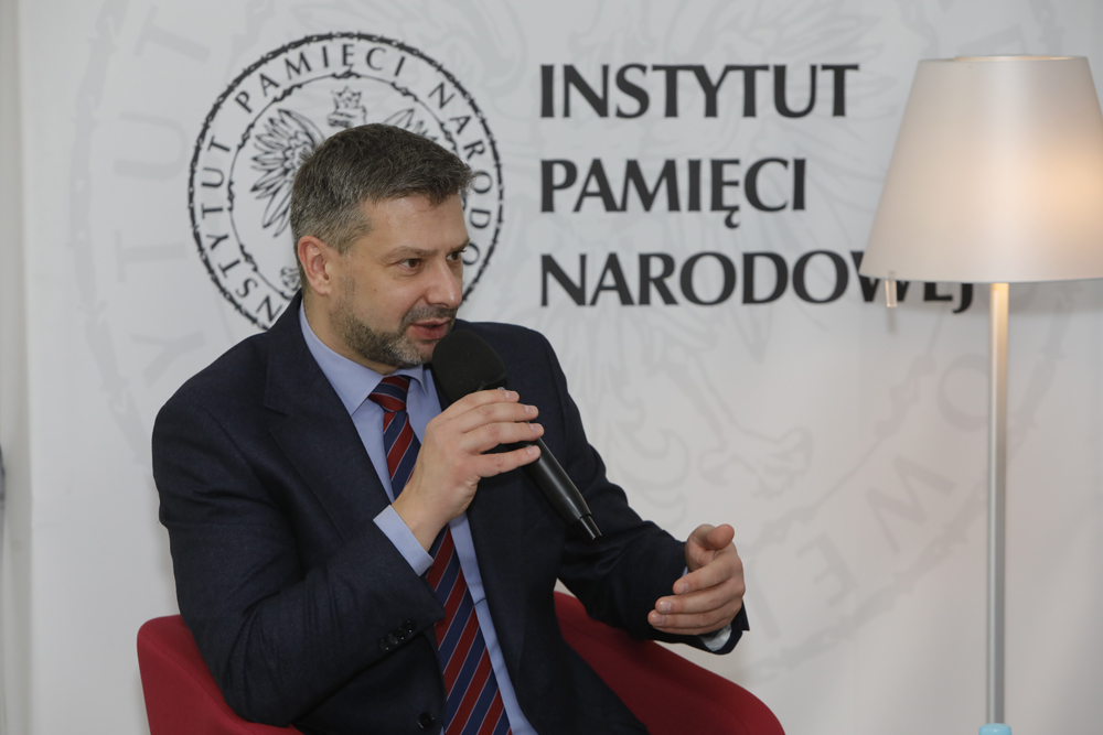 Dr hab. Filip Musiał, dyrektor Oddziału IPN w Krakowie – 13 stycznia 2022. Fot. Piotr Życieński (IPN)