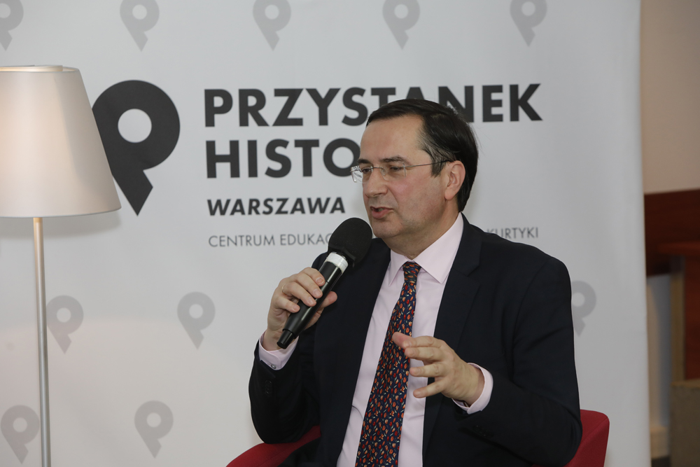Dr hab. Konrad Białecki (prof. Uniwersytetu Adama Mickiewicza, Oddział IPN w Poznaniu) – 13 stycznia 2022. Fot. Piotr Życieński (IPN)