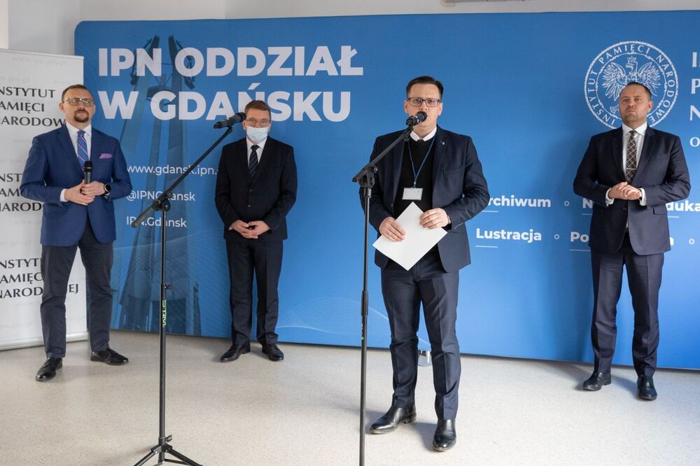 Powołanie dr. Pawła Warota na stanowisko dyrektora Oddziału IPN w Gdańsku – 14 stycznia 2022. Fot. Mikołaj Bujak (IPN)