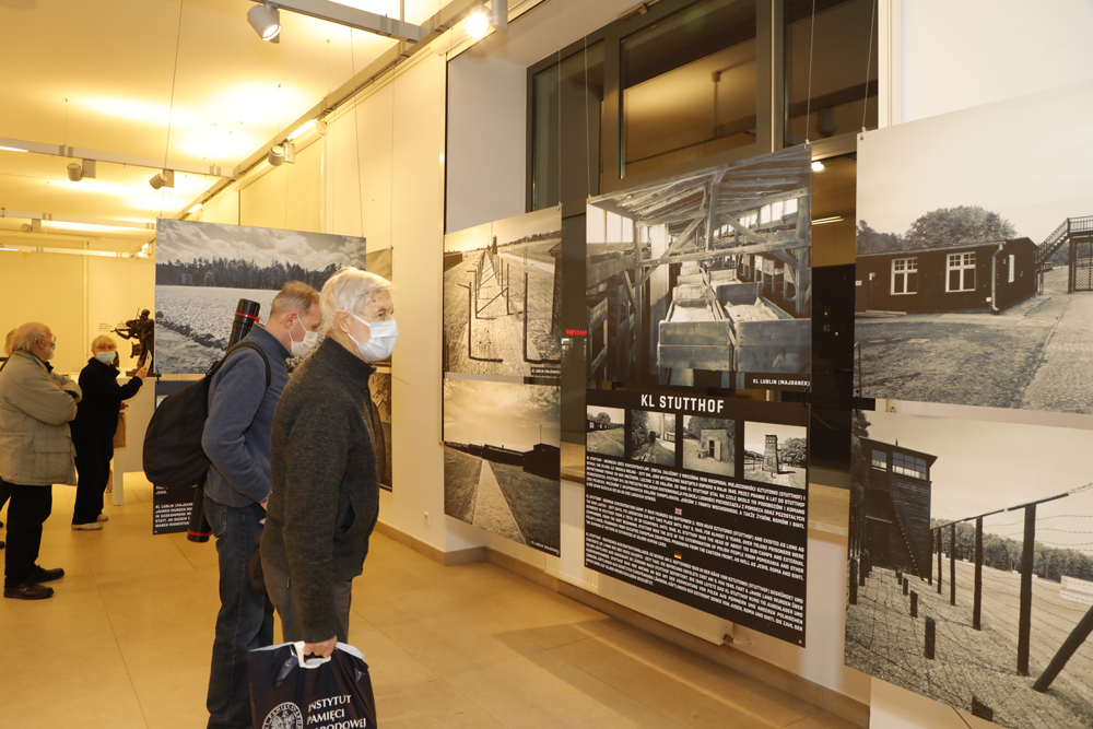 Otwarcie wystawy „Niemieckie miejsca zagłady obywateli II RP” – Warszawa, 14 stycznia 2022. Fot. Piotr Życieński (IPN)