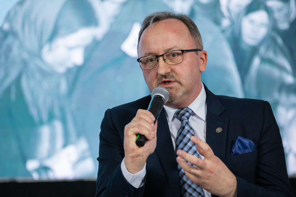 Dr hab. Karol Polejowski, wiceprezes Instytutu Pamięci Narodowej – 19 stycznia 2022. Fot. Mikołaj Bujak (IPN)