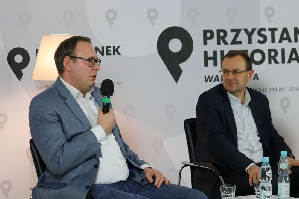 Dyskusja o książce „»Polski kryzys« 1980–1981 w dokumentach dyplomacji czechosłowackiej” – Warszawa, 19 stycznia 2022. Fot. Aleksandra Wierzchowska (IPN)