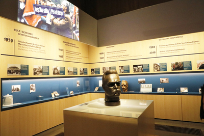 Wystawa stała w Muzeum Józefa Piłsudskiego w Sulejówku Fot. Piotr Życieński (IPN)
