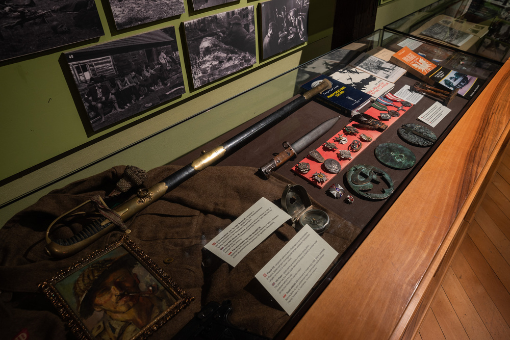 Wizyta prezesa IPN w Muzeum Polskim w Rapperswilu – 1 lutego 2022. Fot. Mikołaj Bujak (IPN)