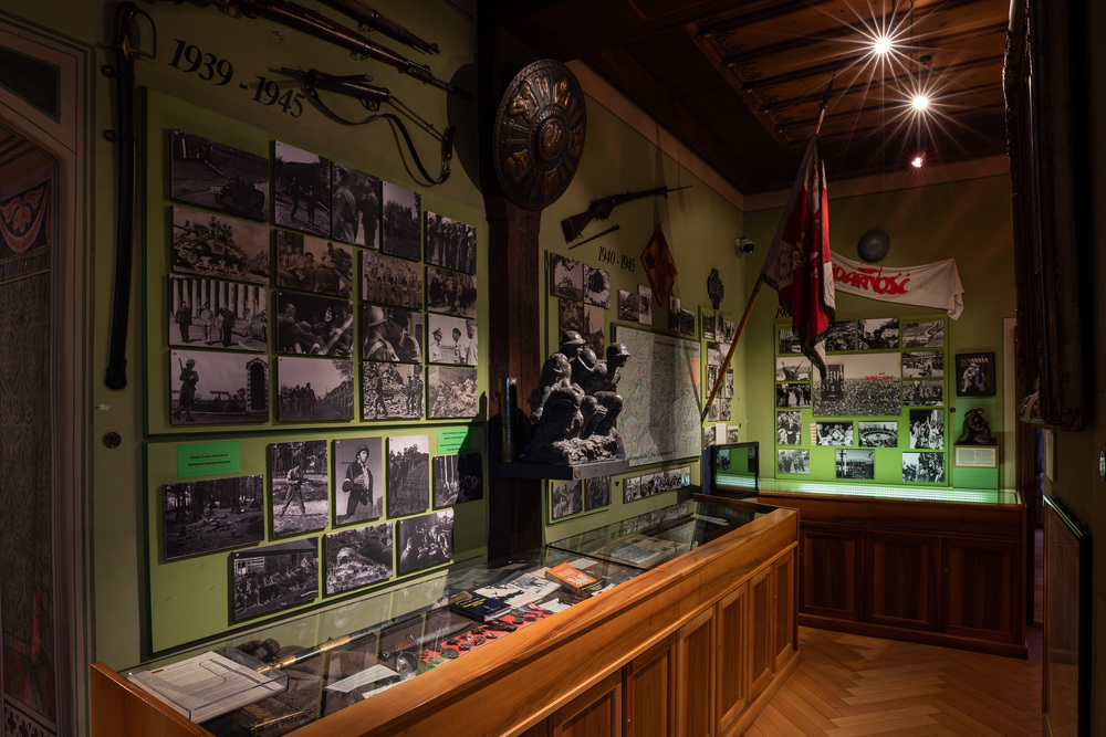 Wizyta prezesa IPN w Muzeum Polskim w Rapperswilu – 1 lutego 2022. Fot. Mikołaj Bujak (IPN)