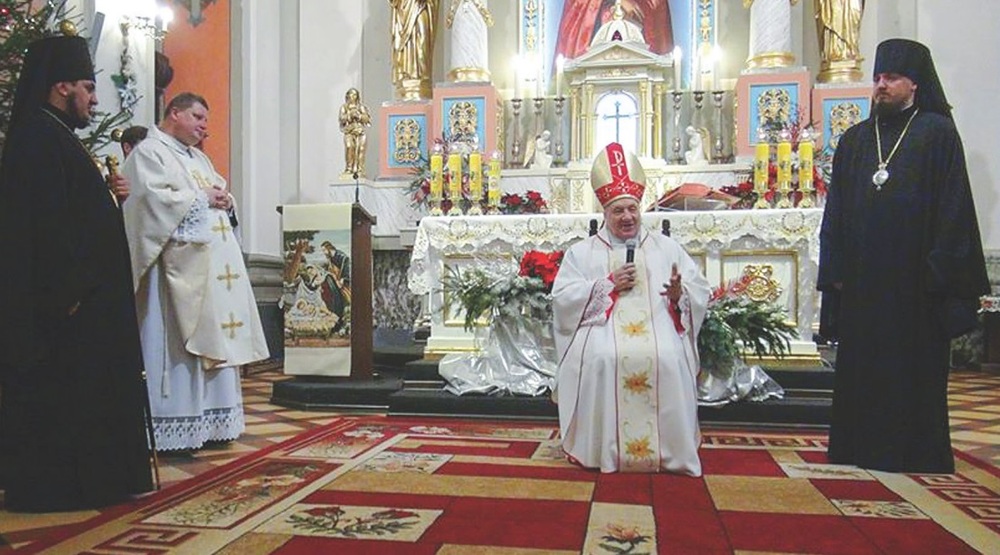 Bp Jan Purwiński Honorowym Obywatelem Żytomierza, 2020 r. Fot. slowopolskie.org